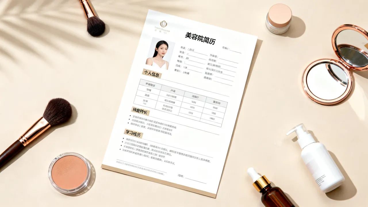 美容院简历怎么写,没有经验怎样突出优势获得面试?-图2 美容院简历怎么写,没有经验怎样突出优势获得面试?-图2