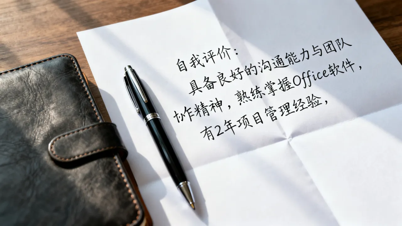 简历上怎么写自我评价,简历自我评价怎么写才能吸引HR?-图2 简历上怎么写自我评价,简历自我评价怎么写才能吸引HR?-图2
