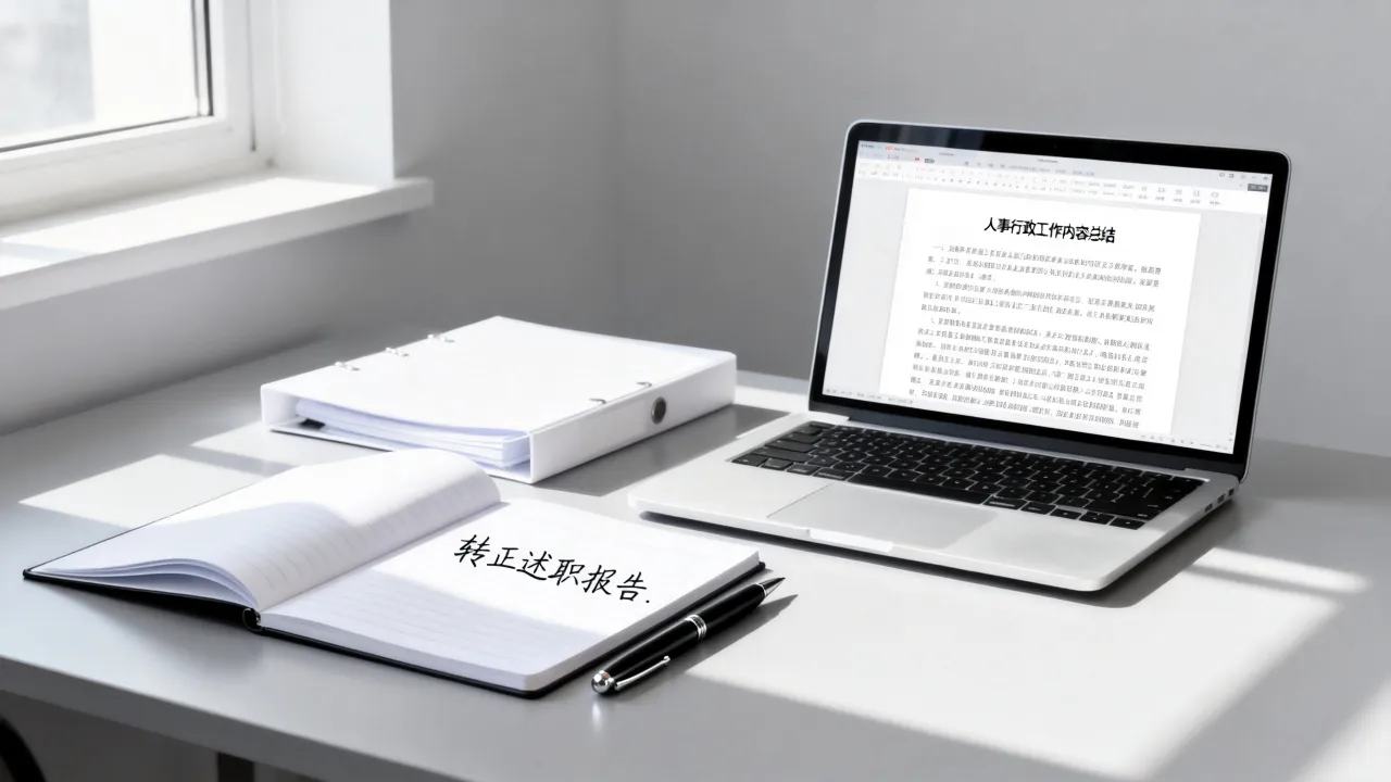 人事行政转正述职报告怎么写?人事行政转正述职报告范文模板