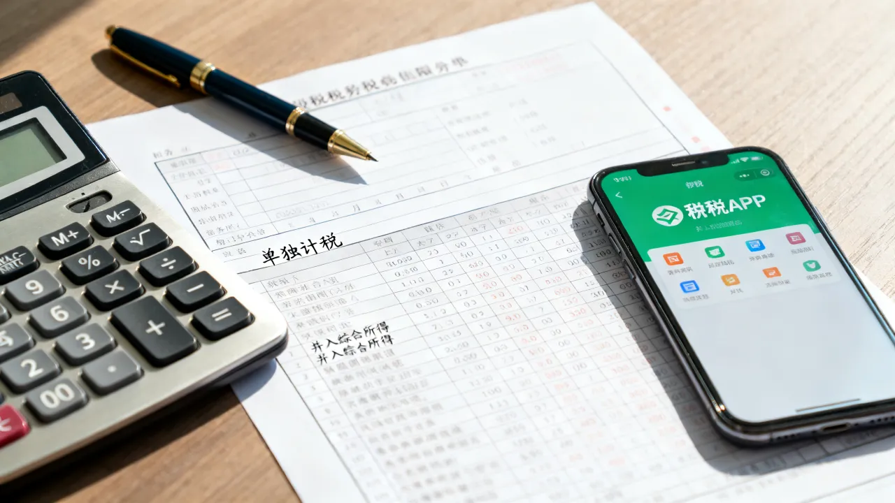 年终奖如何申报,单独计税还是并入综合所得更划算?