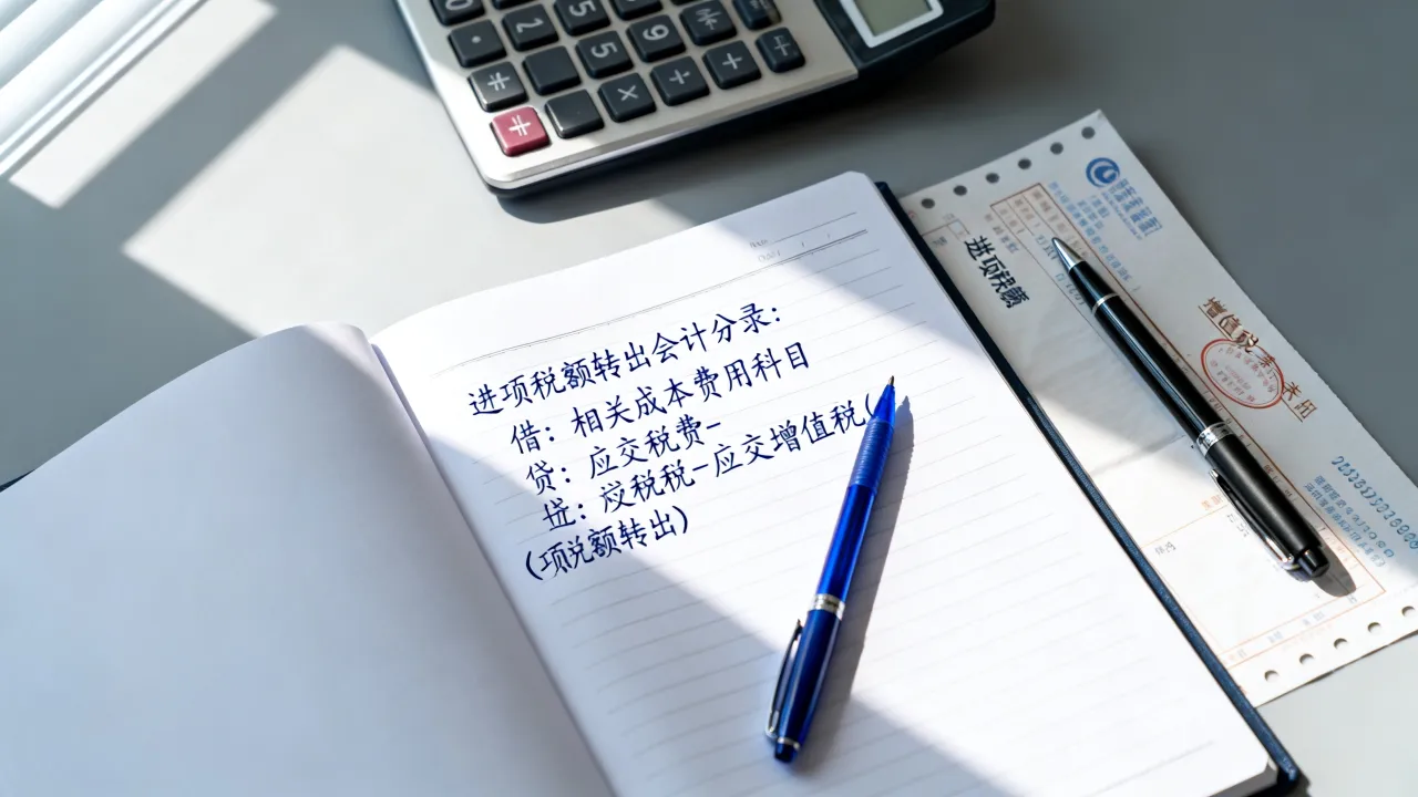 进项税额如何转出,进项税额转出会计分录怎么做?