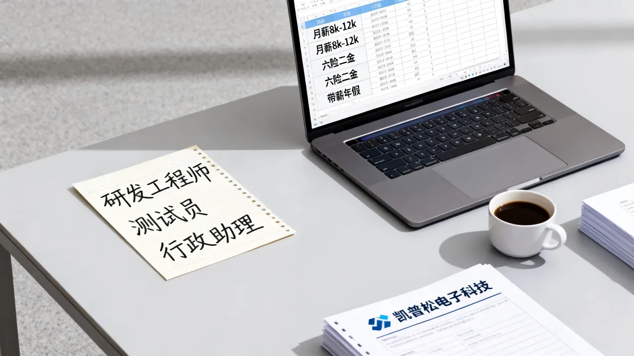 凯普松电子科技招聘有哪些岗位，工资待遇怎么样-图2