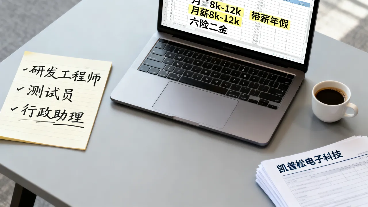 凯普松电子科技招聘有哪些岗位，工资待遇怎么样-图3