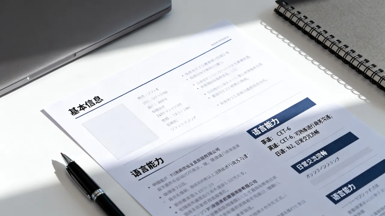 简历的语言能力怎么写，如何描述才能让面试官眼前一亮-图2
