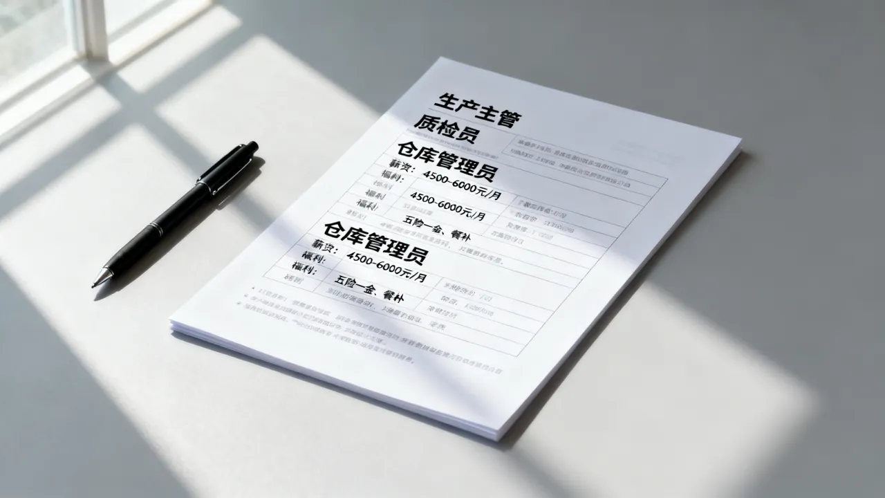 马鞍山军泰食品招聘信息有哪些岗位？工资待遇怎么样，长尾疑问词