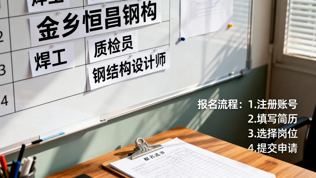 金乡恒昌钢构招聘网有哪些岗位,金乡恒昌钢构招聘网怎么报名?