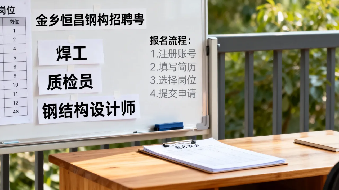 金乡恒昌钢构招聘网有哪些岗位,金乡恒昌钢构招聘网怎么报名?-图2 金乡恒昌钢构招聘网有哪些岗位,金乡恒昌钢构招聘网怎么报名?-图2