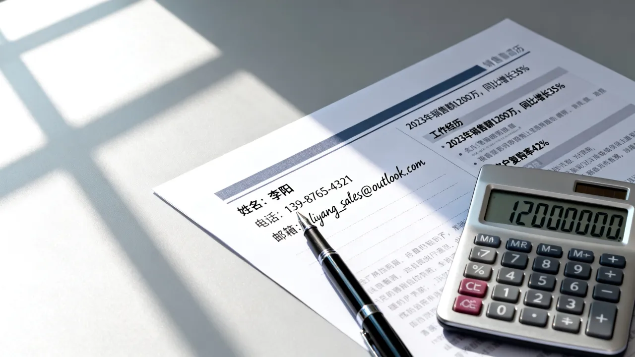 做销售的简历怎么写,如何用销售数据展示业绩?-图3 做销售的简历怎么写,如何用销售数据展示业绩?-图3