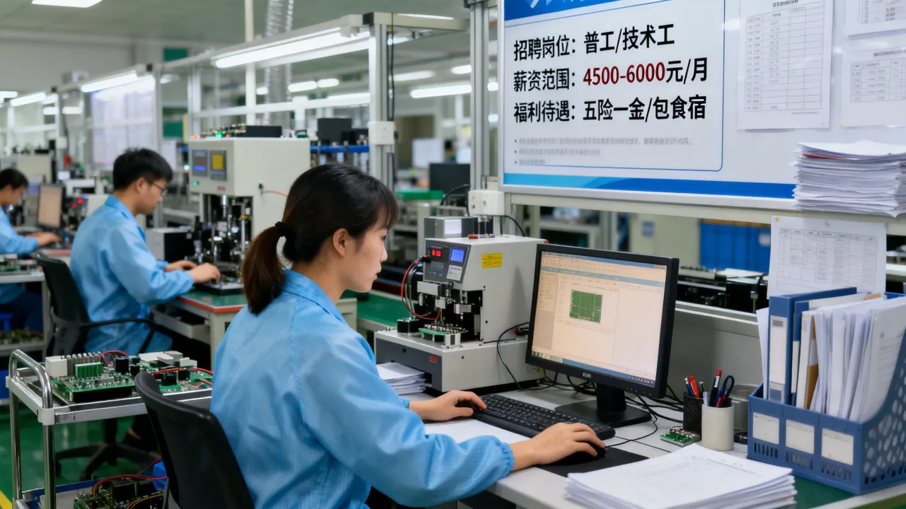 沈北达源电子厂招聘是真的吗？薪资待遇怎么样