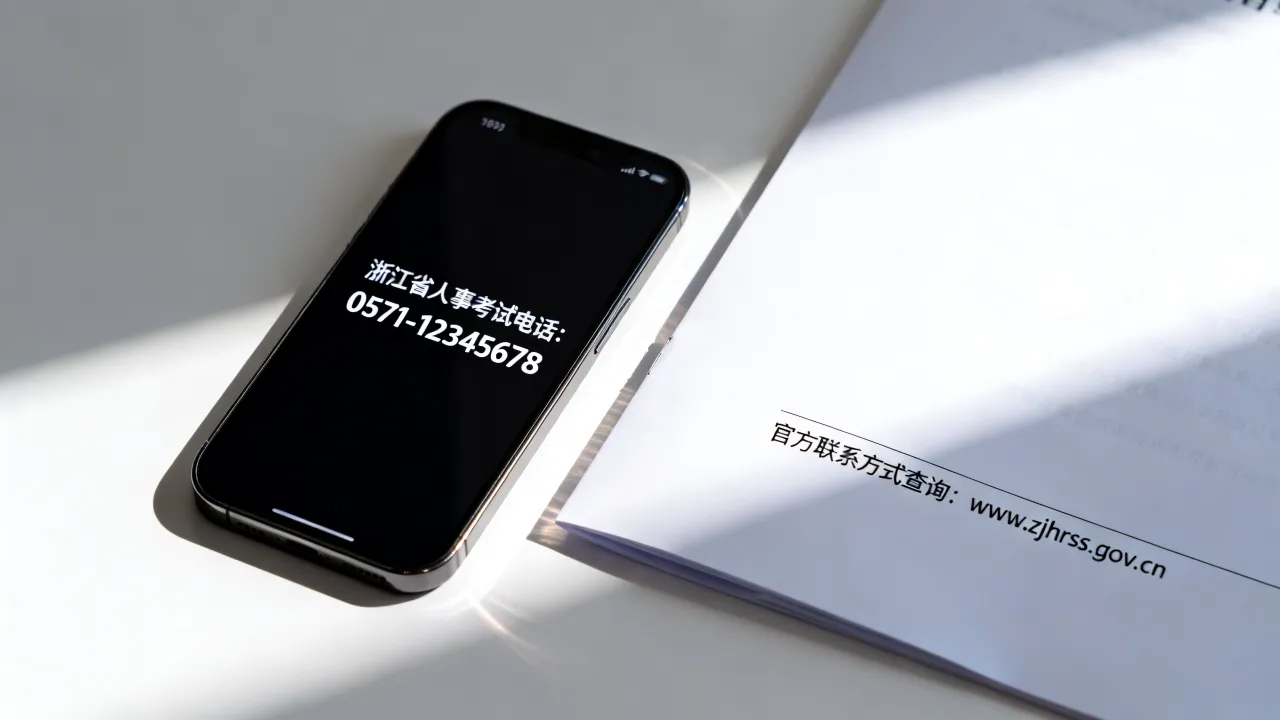 浙江省人事考试电话是多少,怎么查询官方联系方式?
