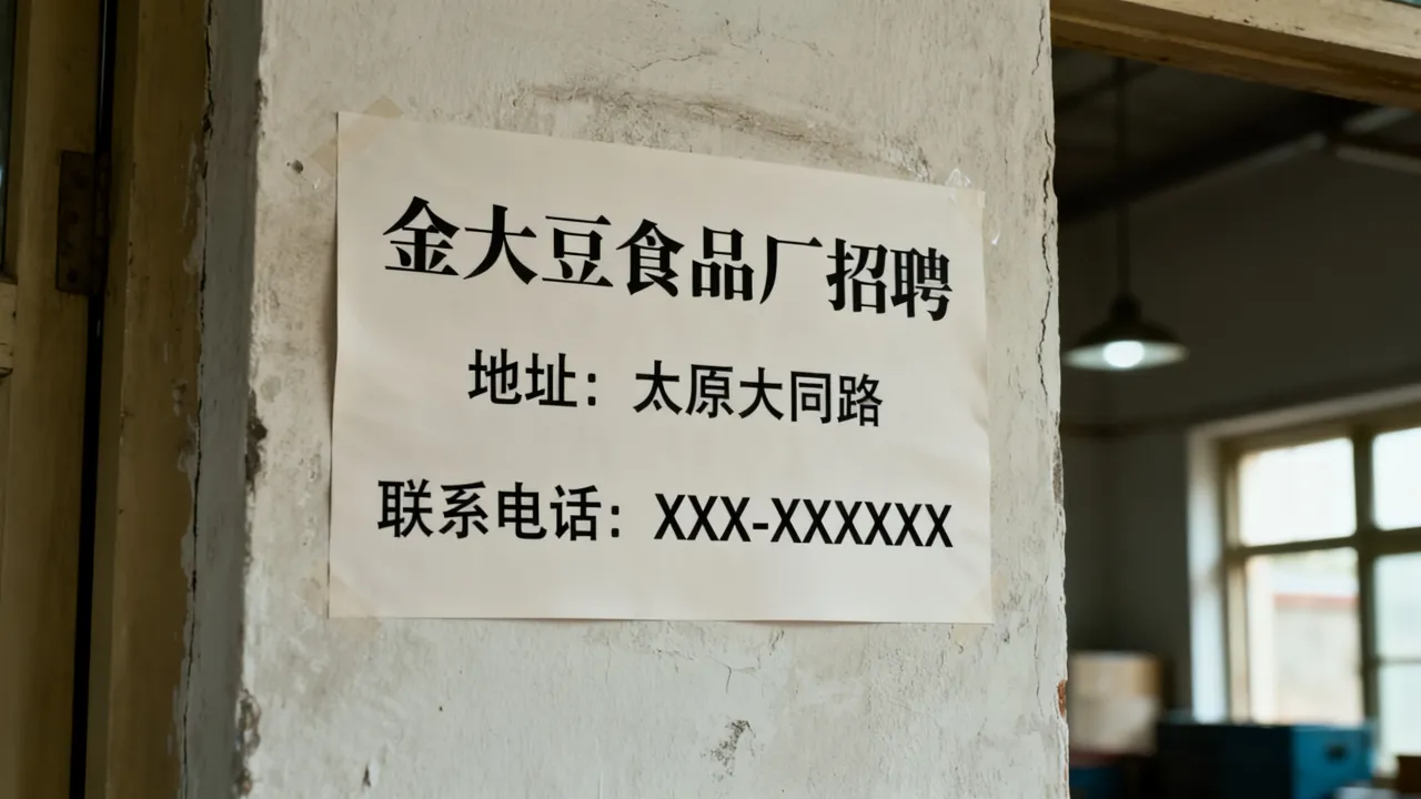 太原大同路金大豆招聘吗,金大豆食品厂招聘电话是多少-图2 太原大同路金大豆招聘吗,金大豆食品厂招聘电话是多少-图2
