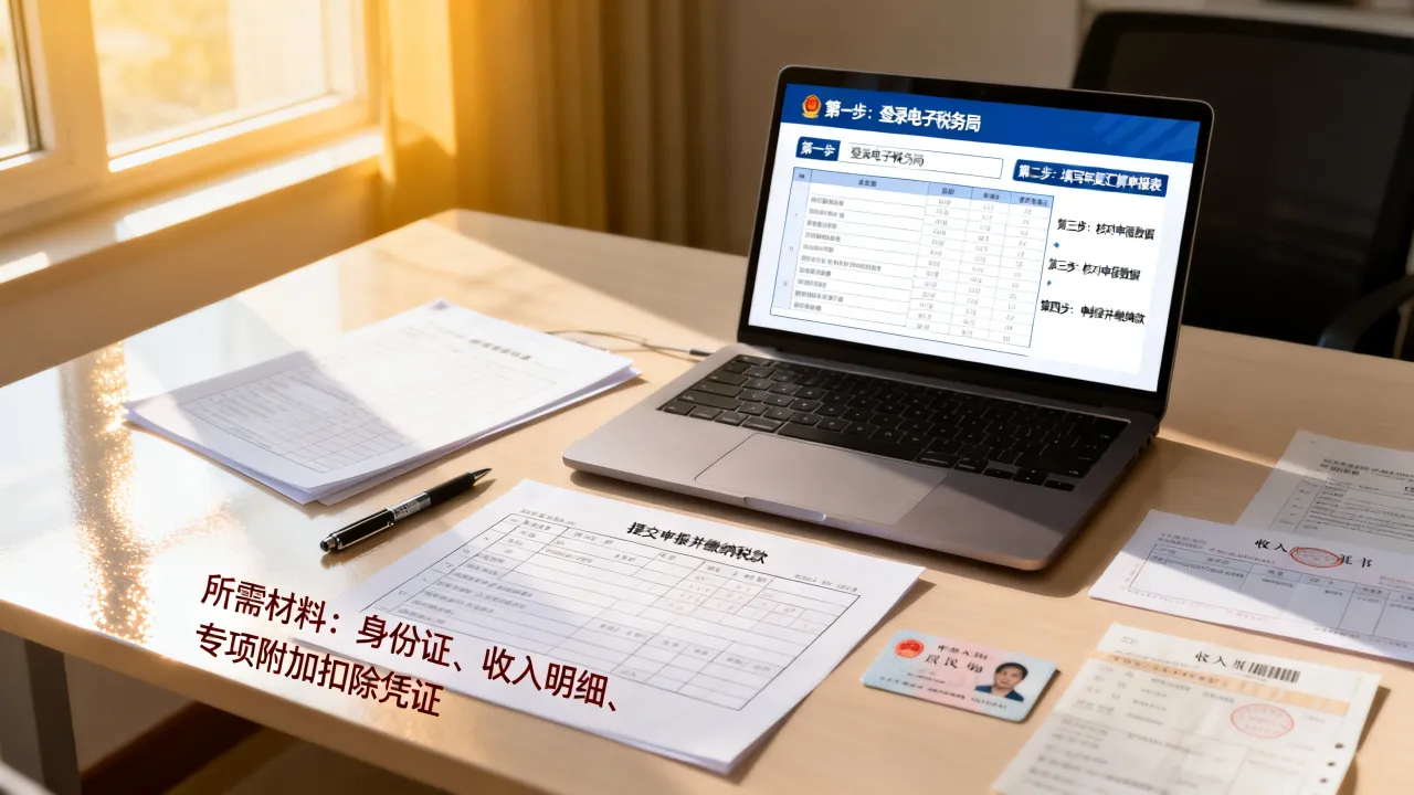 所得税如何汇算清缴,具体申报流程和所需材料有哪些-图3 所得税如何汇算清缴,具体申报流程和所需材料有哪些-图3