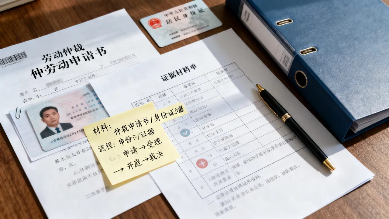 劳动人事争议仲裁需要什么材料,劳动仲裁流程怎么走?