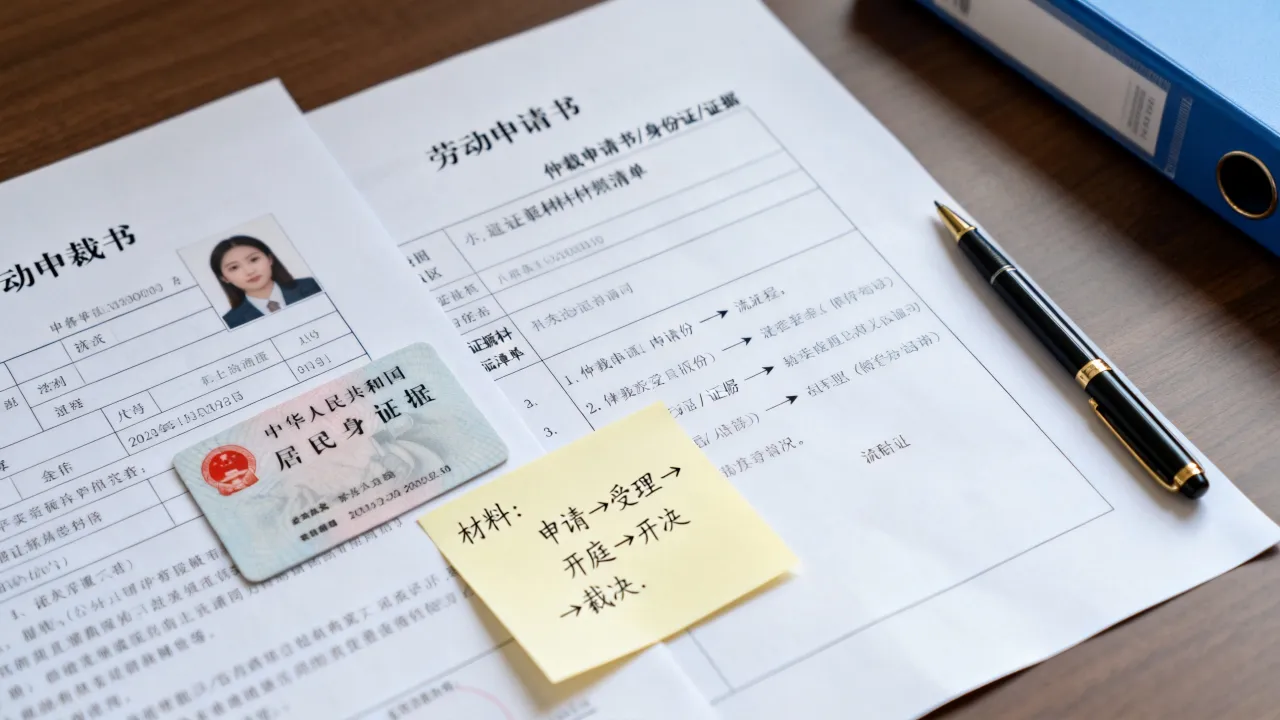 劳动人事争议仲裁需要什么材料,劳动仲裁流程怎么走?-图3 劳动人事争议仲裁需要什么材料,劳动仲裁流程怎么走?-图3