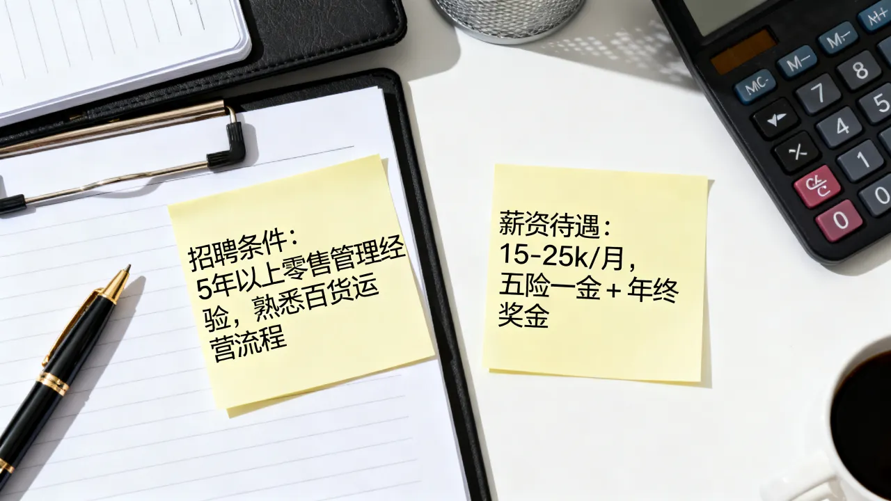 保定保百大楼店长招聘条件是什么?保百店长招聘薪资待遇怎么样?