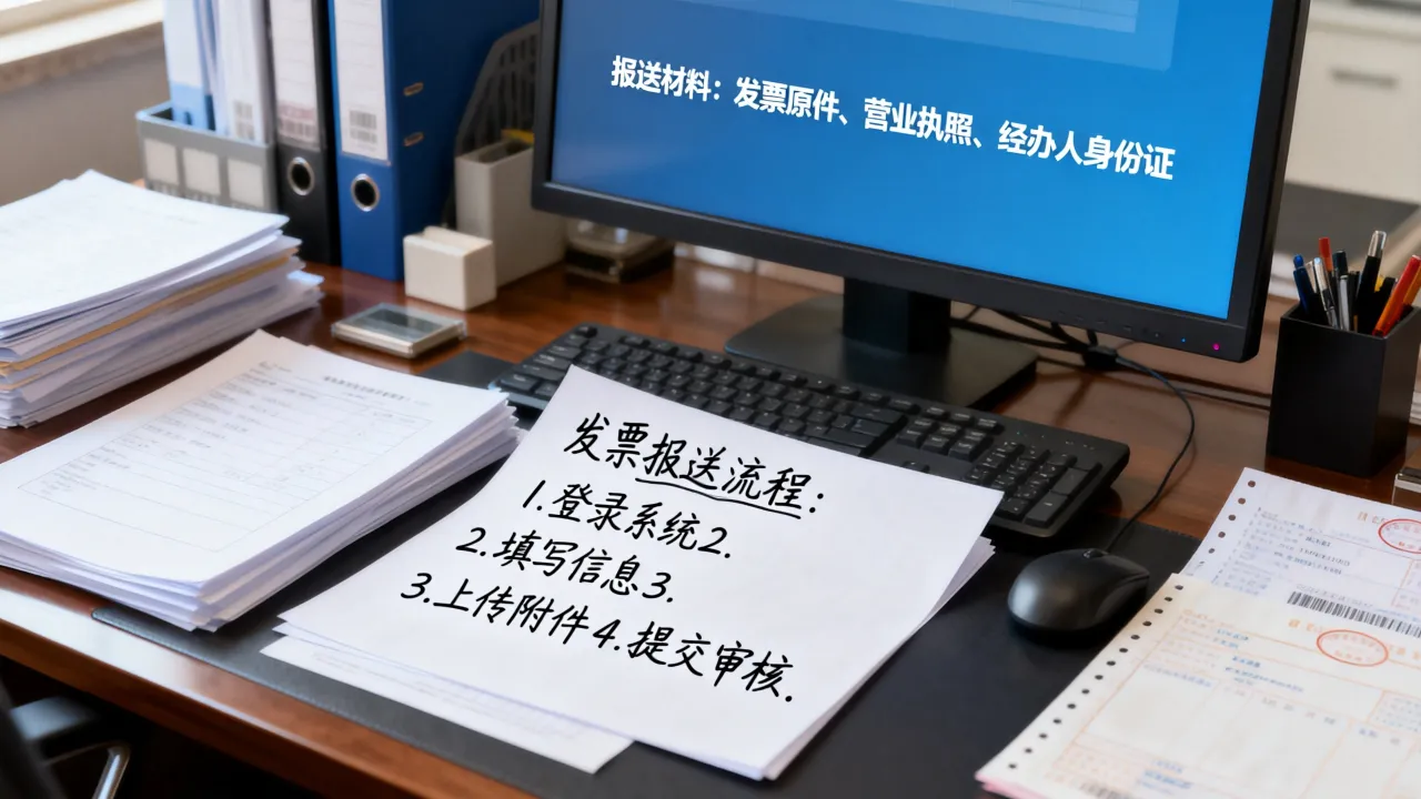 发票如何报送,发票报送流程怎么办理及需要什么材料