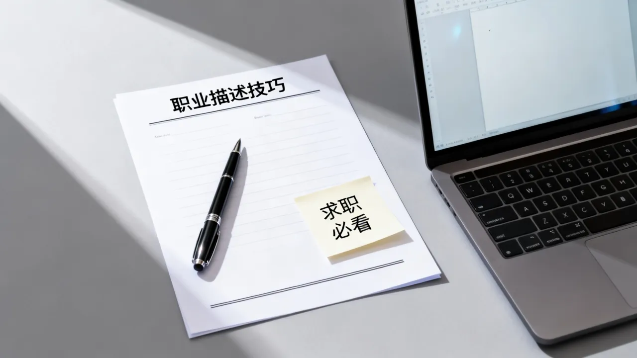 个人简历职业怎么写?简历职业描述技巧有哪些,求职必看