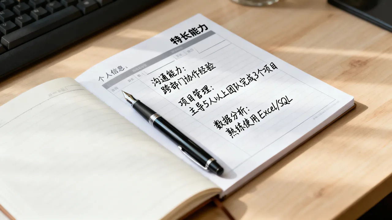 个人特长能力怎么写,简历上的特长怎么填写?-图3 个人特长能力怎么写,简历上的特长怎么填写?-图3