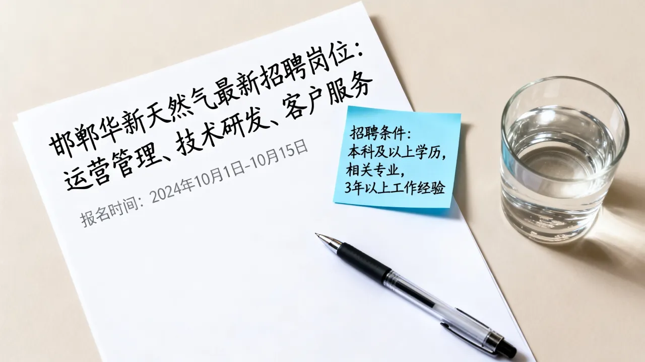 邯郸华新天然气最新招聘有哪些岗位?报名时间及招聘条件是什么-图3 邯郸华新天然气最新招聘有哪些岗位?报名时间及招聘条件是什么-图3