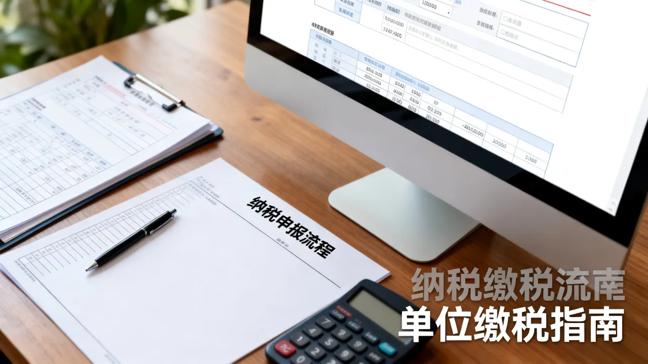 单位如何缴税,企业纳税申报流程有哪些?-图2 单位如何缴税,企业纳税申报流程有哪些?-图2