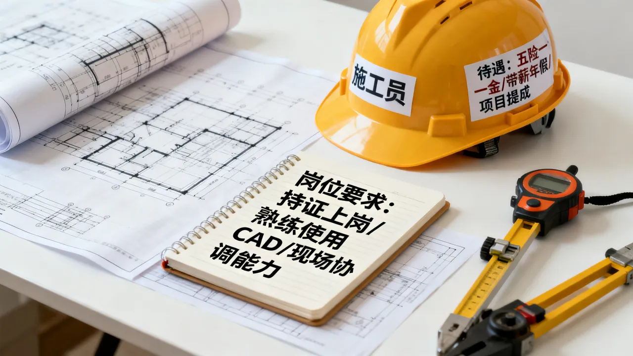 灌南万年达招聘施工员待遇好吗?施工员岗位要求有哪些,值得去吗?
