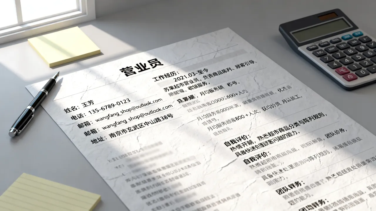 营业员简历怎么写,营业员简历自我评价怎么写-图2 营业员简历怎么写,营业员简历自我评价怎么写-图2