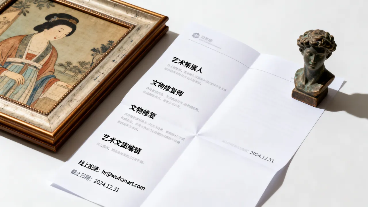 武汉文化艺术品招聘有哪些职位?如何投递简历-图3 武汉文化艺术品招聘有哪些职位?如何投递简历-图3