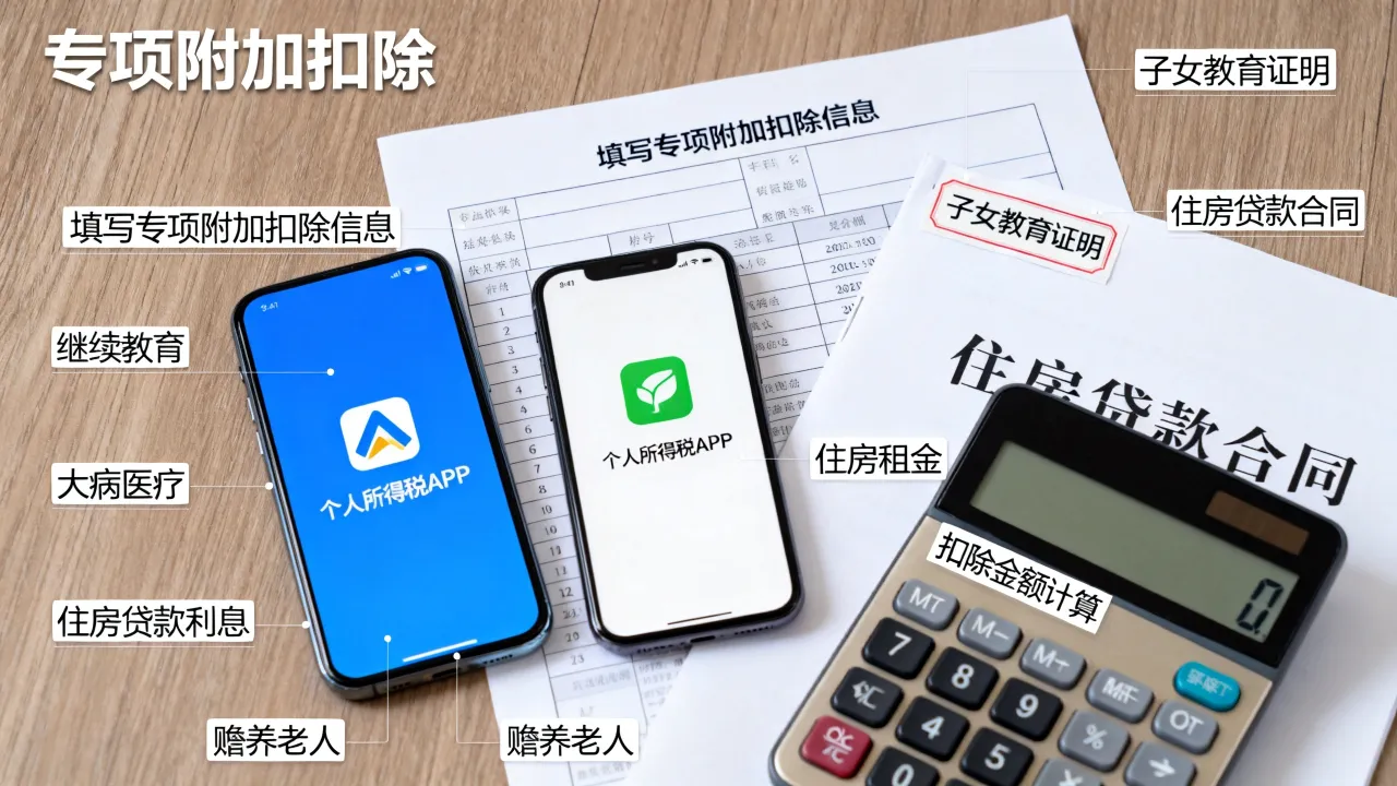 如何申报抵扣个人所得税?专项附加扣除有哪些项目?