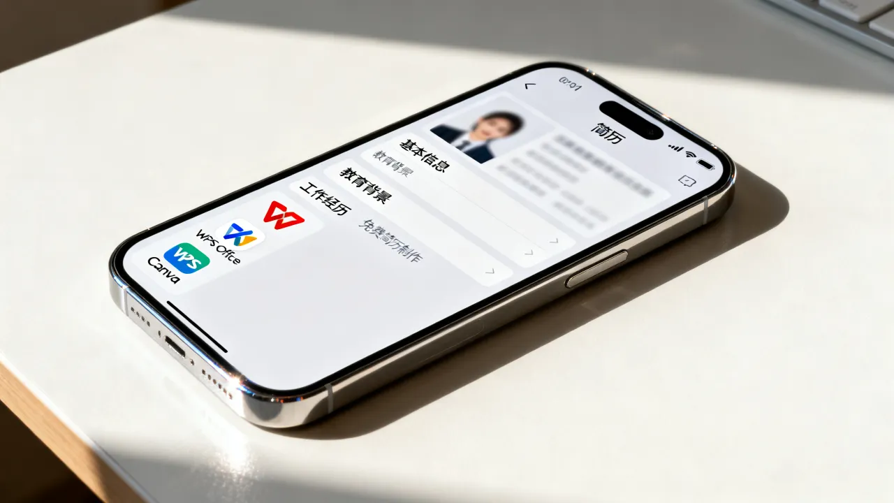 手机怎么样做简历,手机做简历用什么软件免费