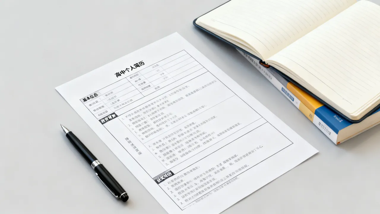 高中个人简历怎么写,有哪些注意事项和写作技巧?-图3 高中个人简历怎么写,有哪些注意事项和写作技巧?-图3