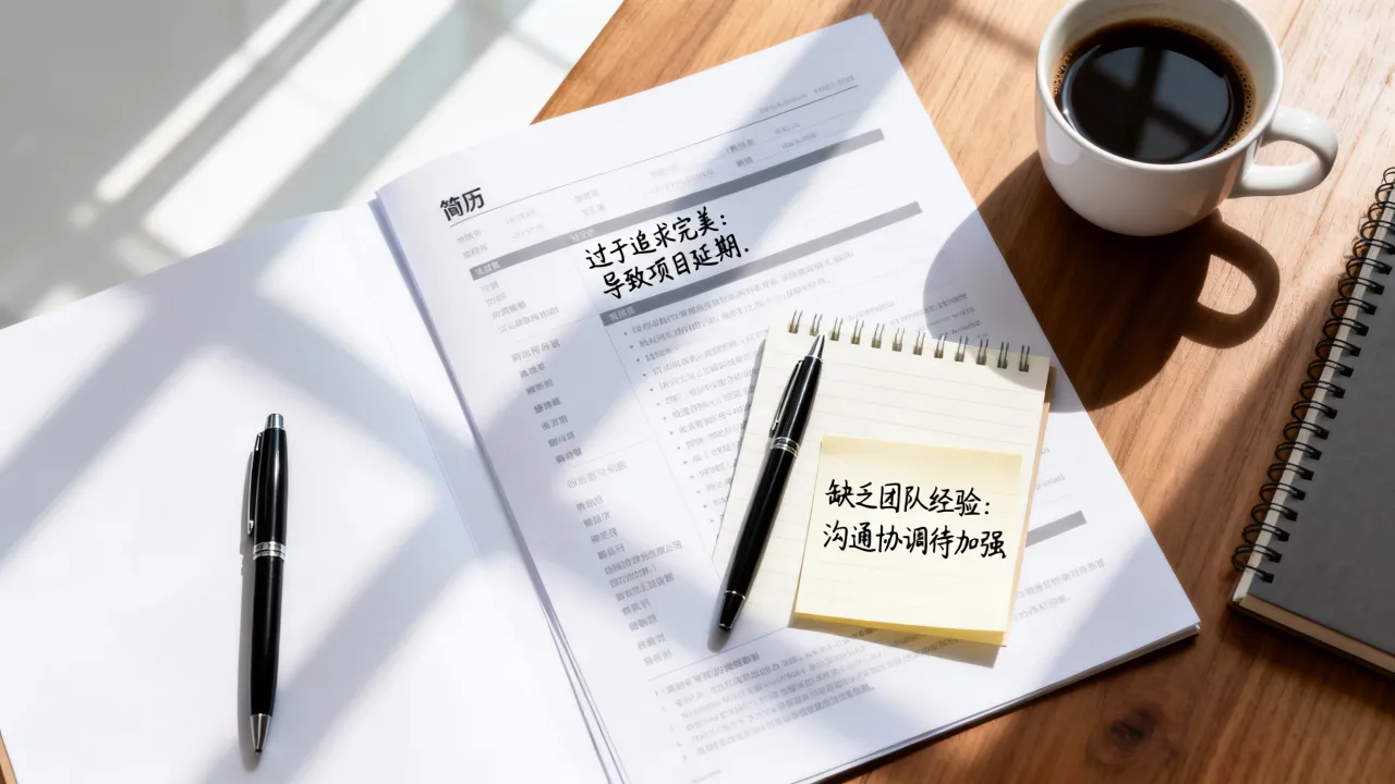 简历中个人缺点怎么写，面试官最在意的减分项有哪些？-图3