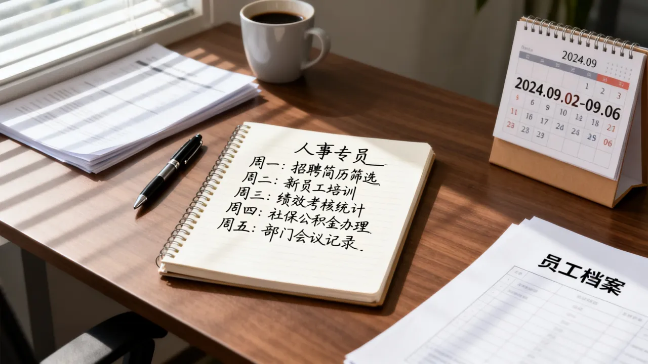 人事专员周工作计划怎么写？人事专员周工作计划范文模板大全