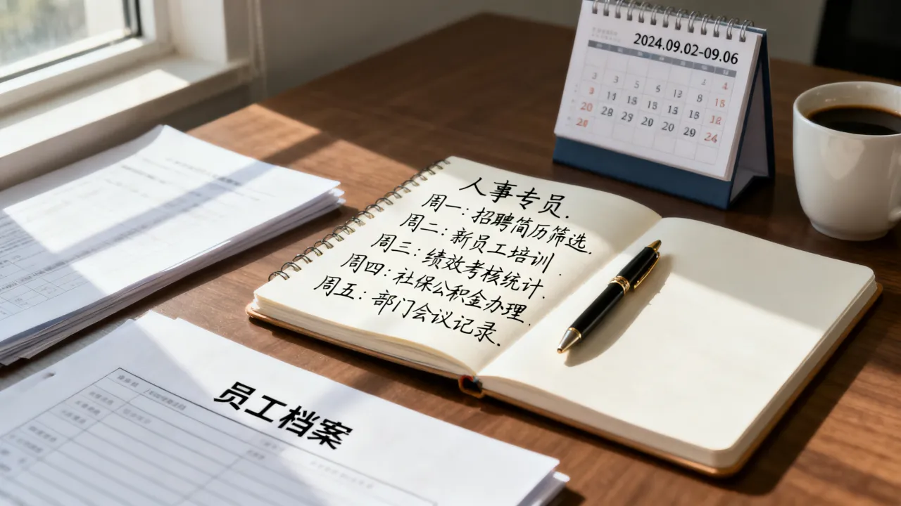 人事专员周工作计划怎么写？人事专员周工作计划范文模板大全-图2