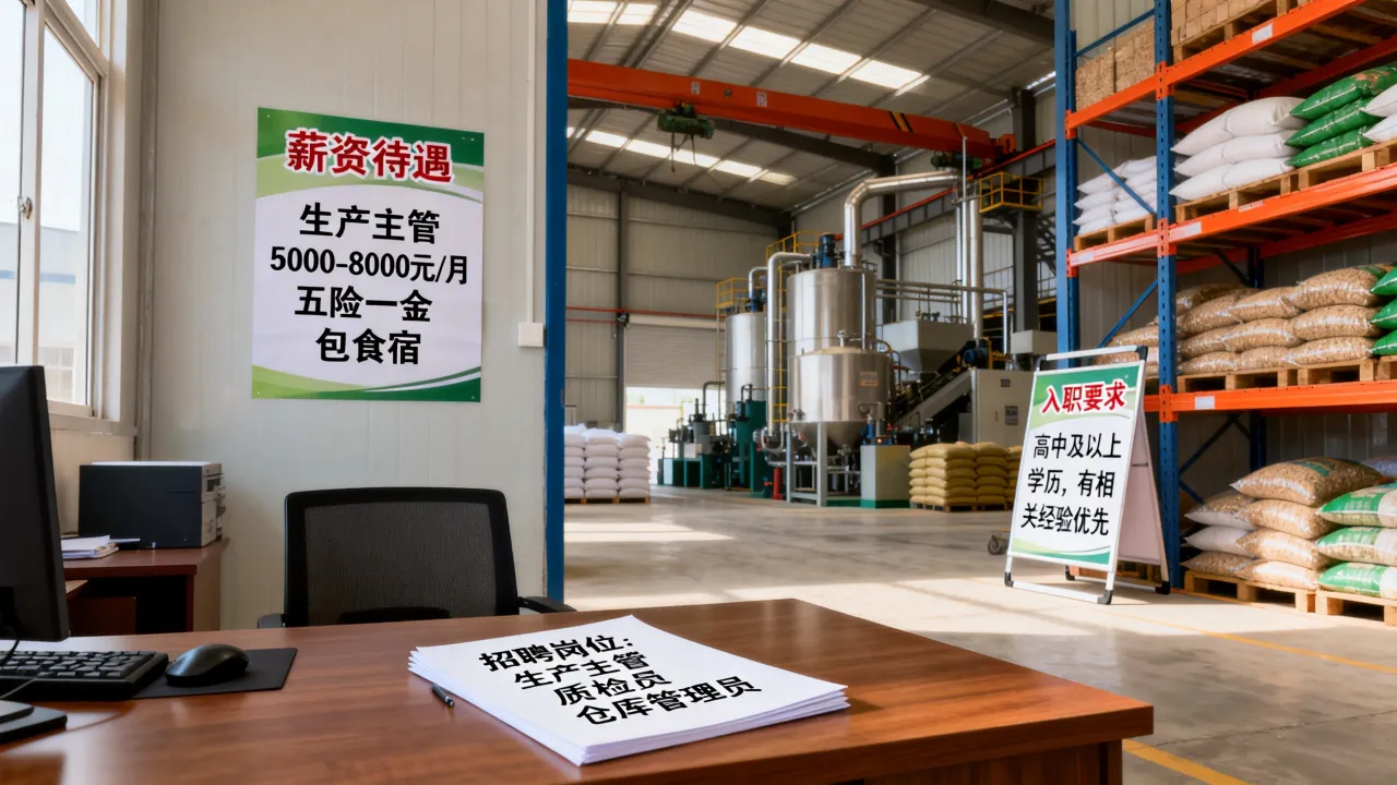 台山市公益镇饲料厂招聘什么岗位,薪资待遇怎么样?