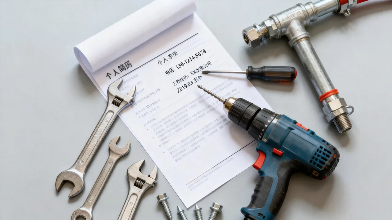 水电工简历怎么写?附万能模板和范文大全-图2 水电工简历怎么写?附万能模板和范文大全-图2
