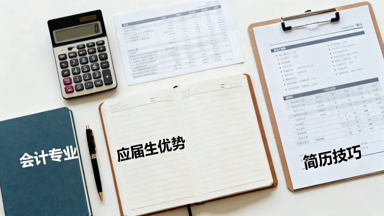 会计专业简历怎么写,应届生无经验如何突出优势?