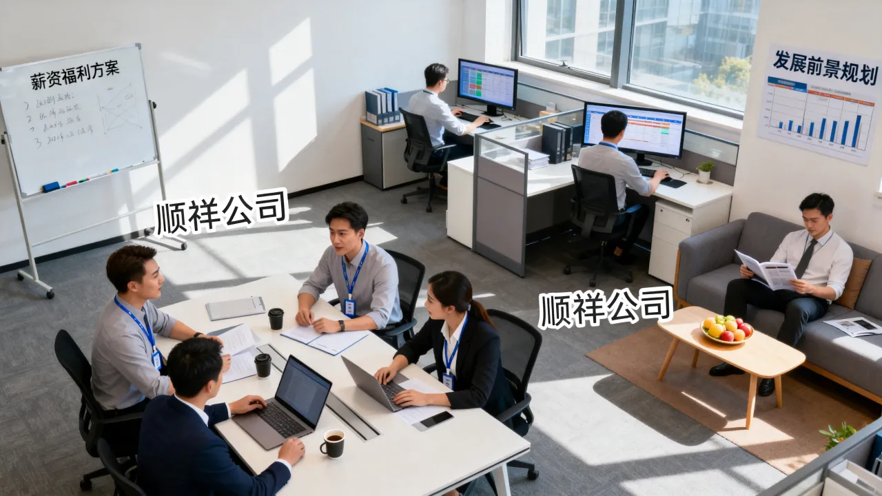 顺祥公司怎么样,薪资福利待遇和发展前景如何?