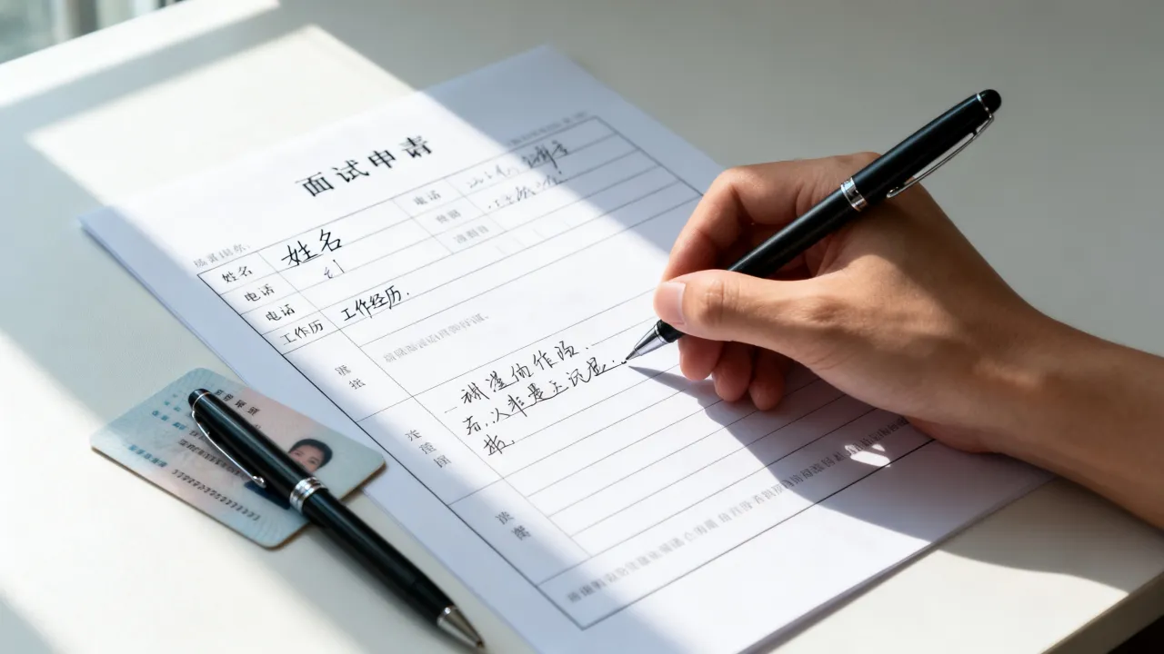 面试申请表怎么写,有哪些填写注意事项和技巧?-图3 面试申请表怎么写,有哪些填写注意事项和技巧?-图3
