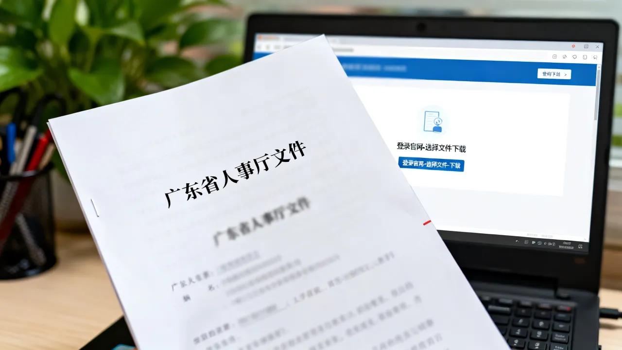 广东省人事厅文件是什么?在哪里查询下载?