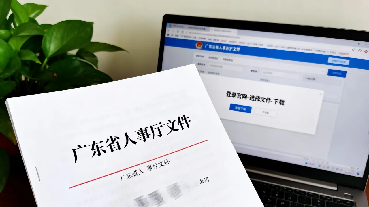 广东省人事厅文件是什么？在哪里查询下载？-图2