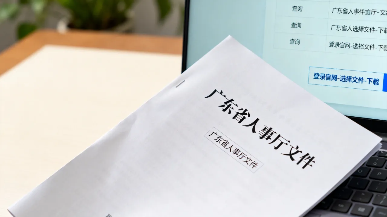 广东省人事厅文件是什么？在哪里查询下载？-图3