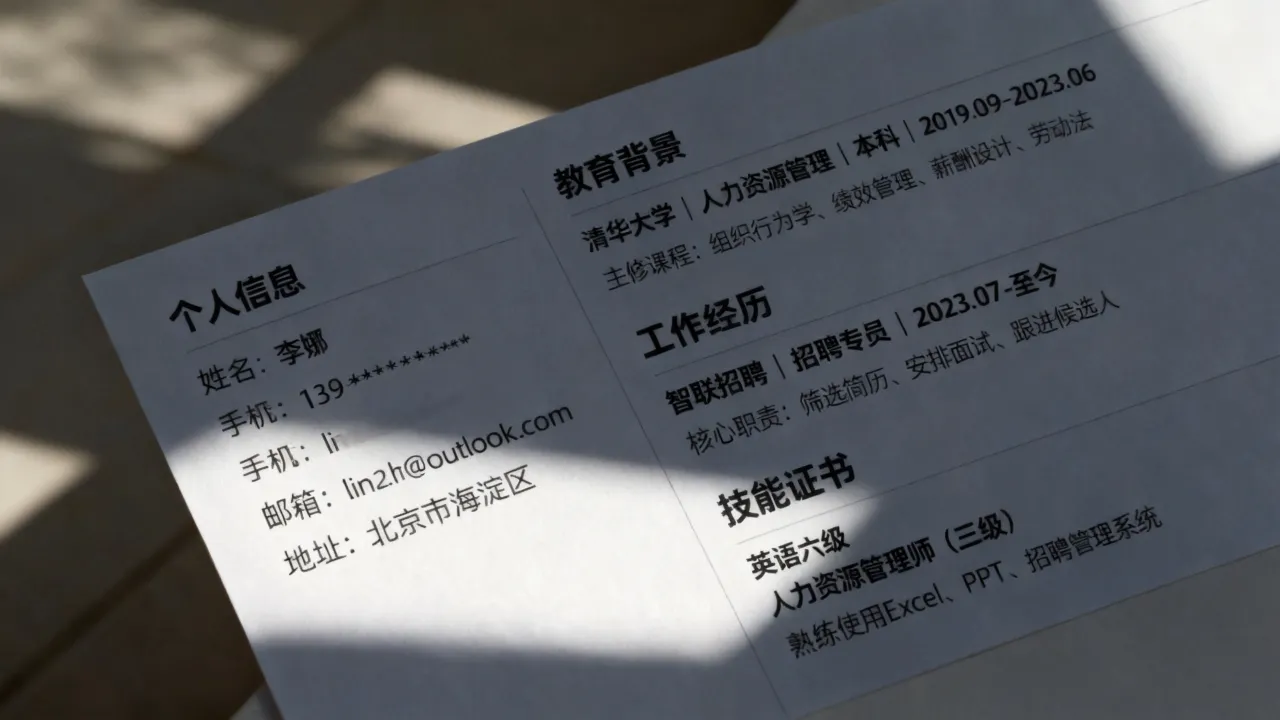 智联招聘的简历怎么写，智联招聘简历模板怎么写才能被HR看中？-图2