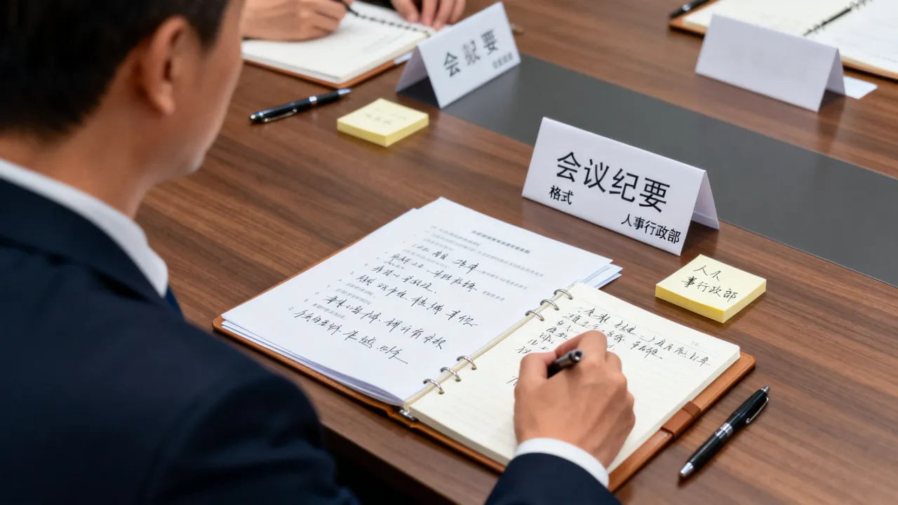人事行政部会议纪要怎么写?会议纪要格式范文,长尾疑问词-图3 人事行政部会议纪要怎么写?会议纪要格式范文,长尾疑问词-图3