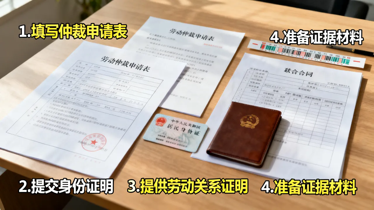 省劳动人事争议仲裁怎么申请，劳动仲裁需要什么材料