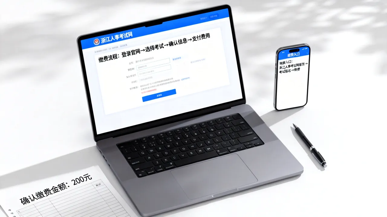 浙江人事考试网缴费怎么交?缴费入口及流程-图2 浙江人事考试网缴费怎么交?缴费入口及流程-图2