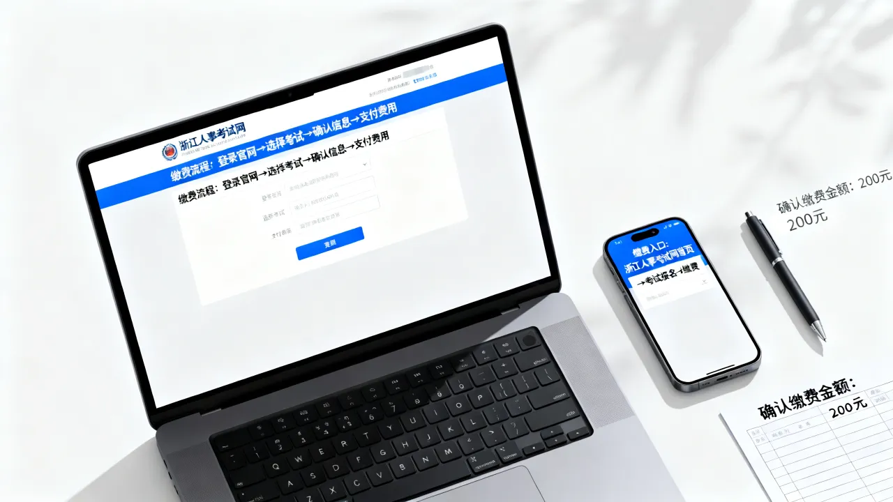 浙江人事考试网缴费怎么交?缴费入口及流程-图3 浙江人事考试网缴费怎么交?缴费入口及流程-图3