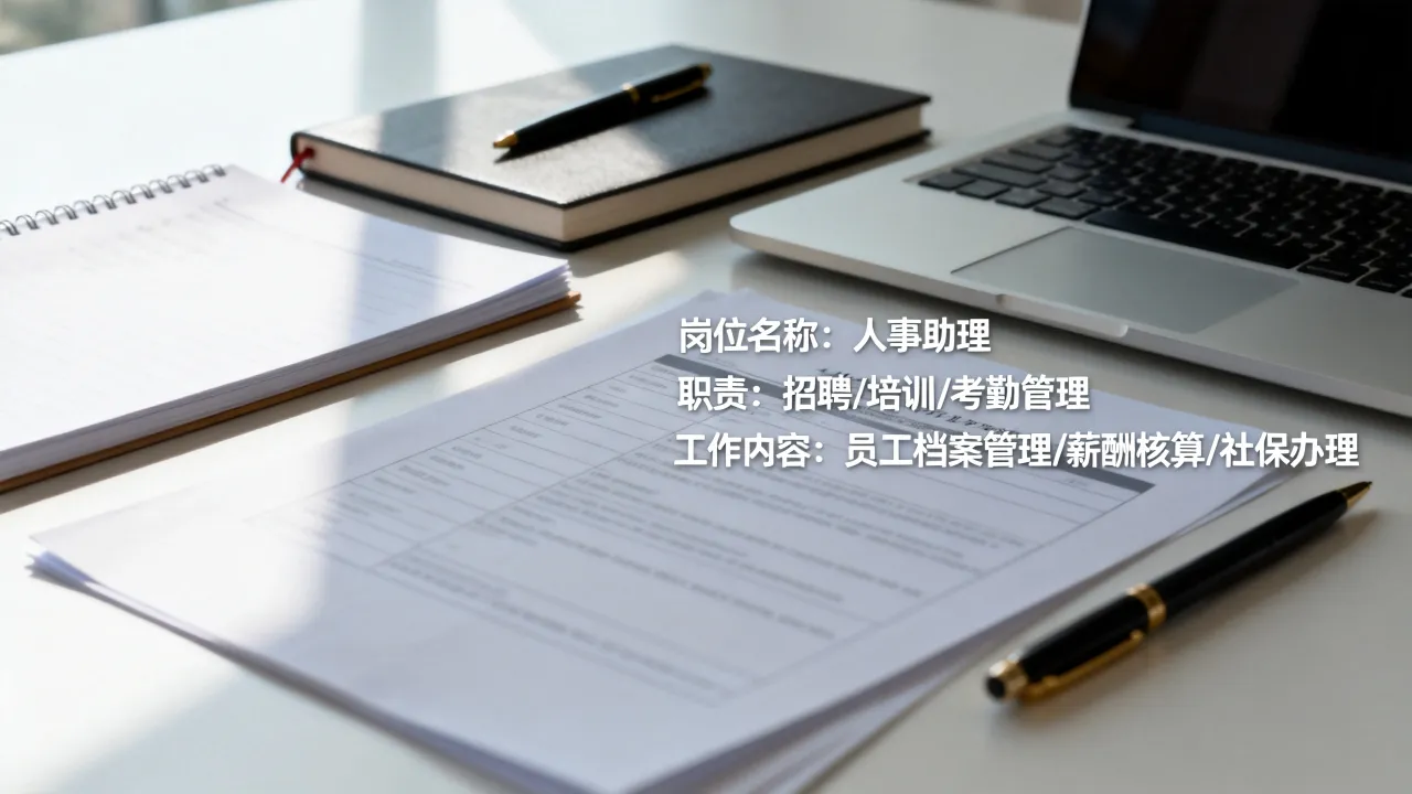 人事助理工作说明书怎么写,人事助理工作说明书包括哪些内容?