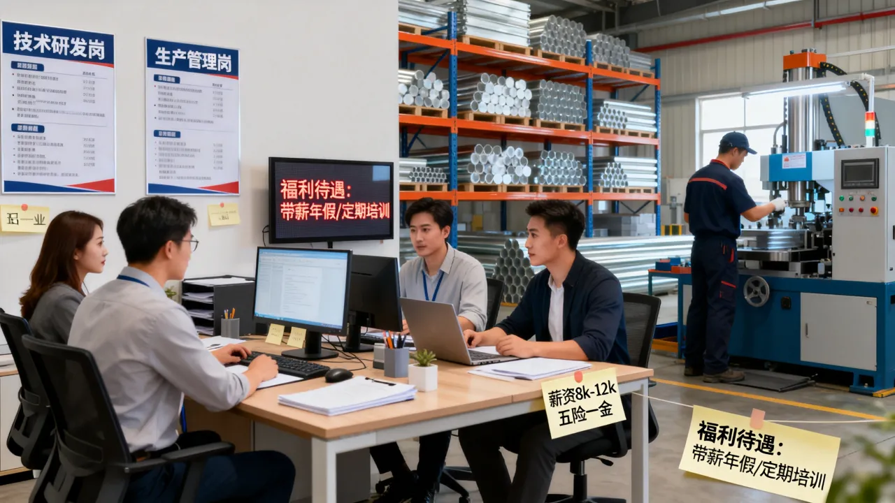 四川广汉三星铝业招聘有哪些岗位？，待遇怎么样？
