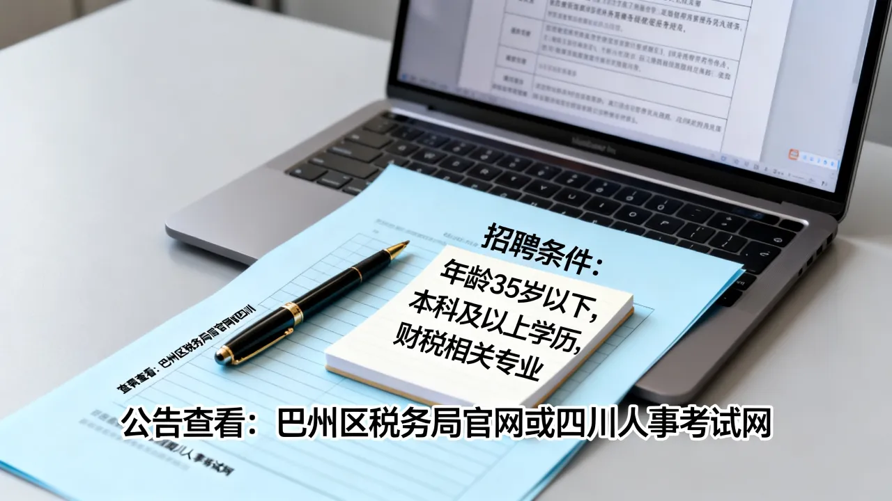 巴中市巴州区税务局招聘条件是什么,2025年巴中市巴州区税务局招聘公告在哪看-图2 巴中市巴州区税务局招聘条件是什么,2025年巴中市巴州区税务局招聘公告在哪看-图2