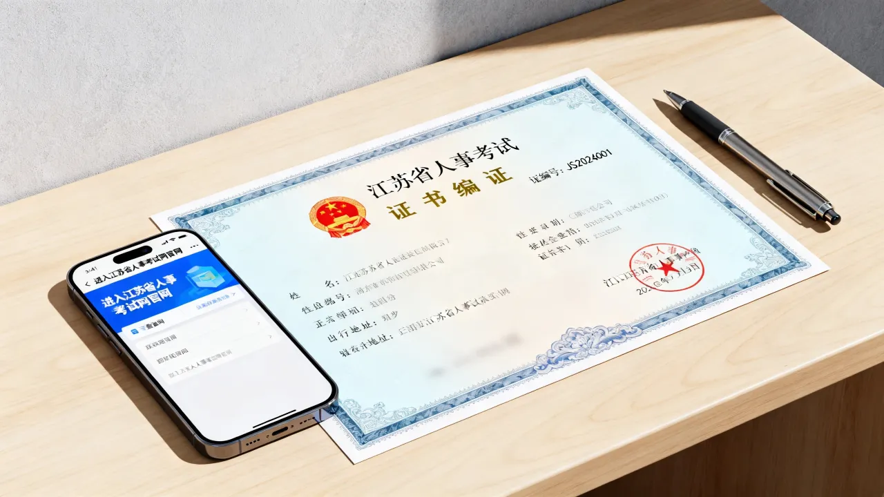 江苏省人事考试证书怎么查询,在哪查?-图2 江苏省人事考试证书怎么查询,在哪查?-图2
